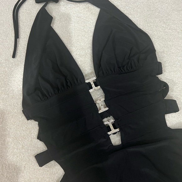 Vizio black mini dress size medium - Picture 4 of 6